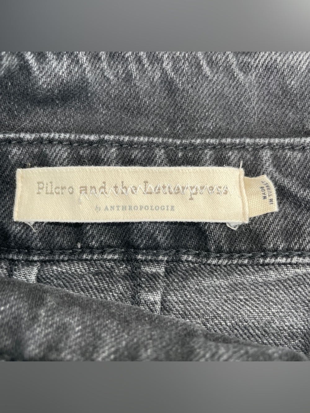 Pilcro by Anthropologie Denim Mini Skirt - Size 2 - Picture 6 of 16